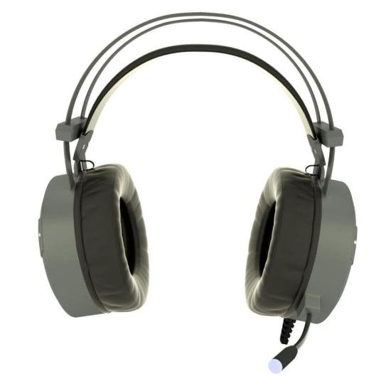 Headset Gamer Fortrek H1+ 7.1 USB RGB Cinza por 198,99 à vista no boleto/pix ou parcele em até 7x sem juros. Compre na loja Mundomax!