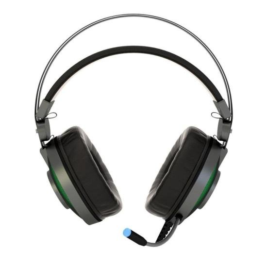 Headset Gamer Fortrek H3 P2 + USB RGB Cinza por 199,00 à vista no boleto/pix ou parcele em até 7x sem juros. Compre na loja Mundomax!