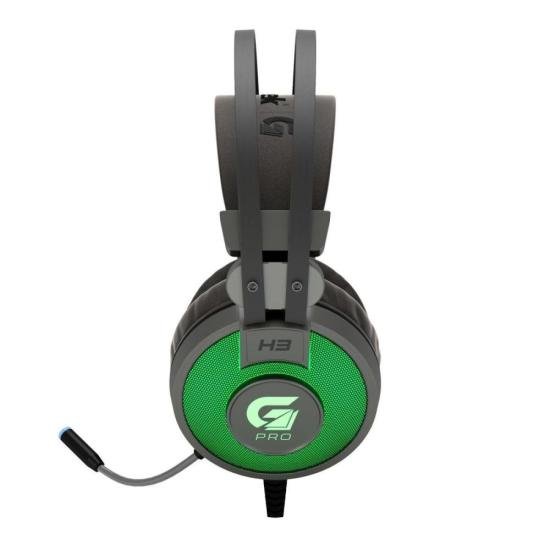 Headset Gamer Fortrek H3 P2 + USB RGB Cinza por 199,00 à vista no boleto/pix ou parcele em até 7x sem juros. Compre na loja Mundomax!