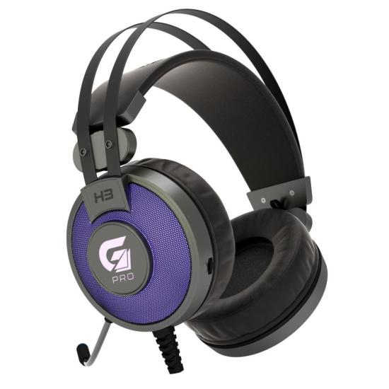 Headset Gamer Fortrek H3 P2 + USB RGB Cinza por 199,00 à vista no boleto/pix ou parcele em até 7x sem juros. Compre na loja Mundomax!