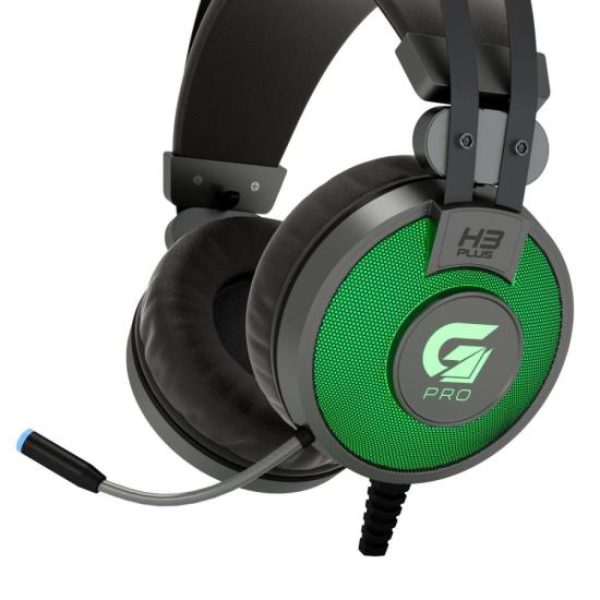 Headset Gamer Fortrek H3+ 7.1 USB RGB Cinza por 273,90 à vista no boleto/pix ou parcele em até 10x sem juros. Compre na loja Mundomax!