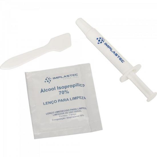 Pasta Térmica KIT ULTRA ICE 3G Branca IMPLASTEC por 0,00 à vista no boleto/pix ou parcele em até 1x sem juros. Compre na loja Mundomax!