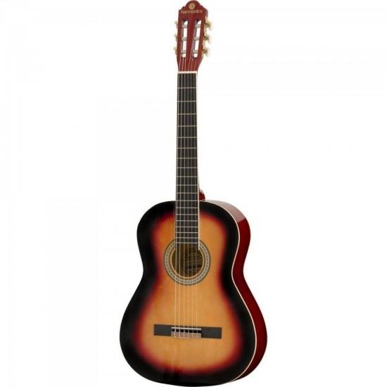 Violão Harmonics GNA-111 Acústico Nylon Sunburst por 386,98 à vista no boleto/pix ou parcele em até 10x sem juros. Compre na loja Harmonics!