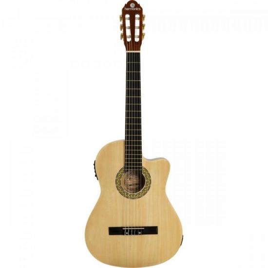 Violão Harmonics GE-20 Eletroacústico Nylon Natural por 741,83 à vista no boleto/pix ou parcele em até 10x sem juros. Compre na loja Harmonics!