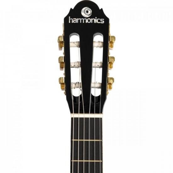 Violão Harmonics GE-20 Eletroacústico Nylon Preto por 575,00 à vista no boleto/pix ou parcele em até 10x sem juros. Compre na loja Mundomax!
