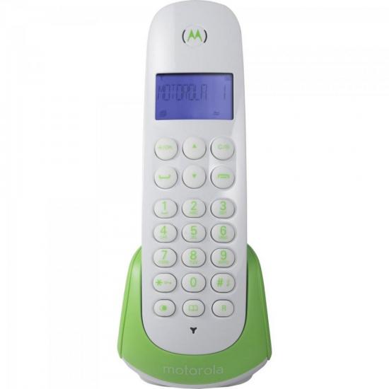 Telefone s/fio DECT ID MOTO700G Branco com Verde MOTOROLA por 0,00 à vista no boleto/pix ou parcele em até 1x sem juros. Compre na loja Mundomax!