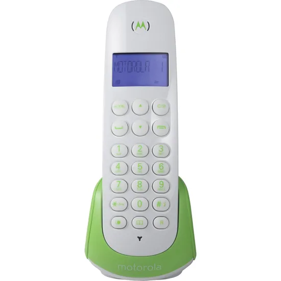 Telefone s/fio DECT ID MOTO700G Branco com Verde MOTOROLA (66061)