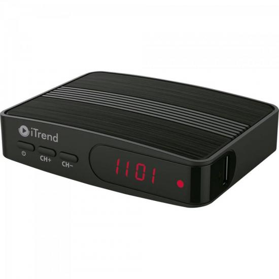 Conversor Digital ITDTV1101 Preto ITREND por 0,00 à vista no boleto/pix ou parcele em até 1x sem juros. Compre na loja Mundomax!