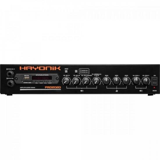Amplificador Hayonik PRO2020 200W RMS Com Gongo (66090)