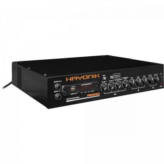Amplificador Hayonik PRO2020 200W RMS Com Gongo por 1.248,90 à vista no boleto/pix ou parcele em até 12x sem juros. Compre na loja Mundomax!