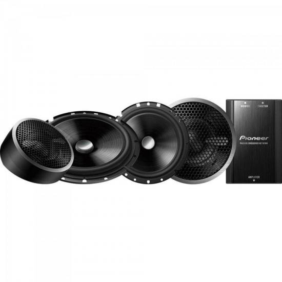 Kit Alto Falantes 6\" TSC170BR Preto PIONEER por 288,90 à vista no boleto/pix ou parcele em até 10x sem juros. Compre na loja Mundomax!