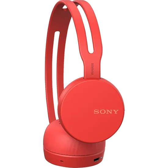 Fone Bluetooth WH-CH400/R Vermelho SONY (66282)