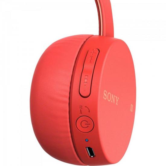 Fone Bluetooth WH-CH400/R Vermelho SONY por 237,90 à vista no boleto/pix ou parcele em até 9x sem juros. Compre na loja Mundomax!