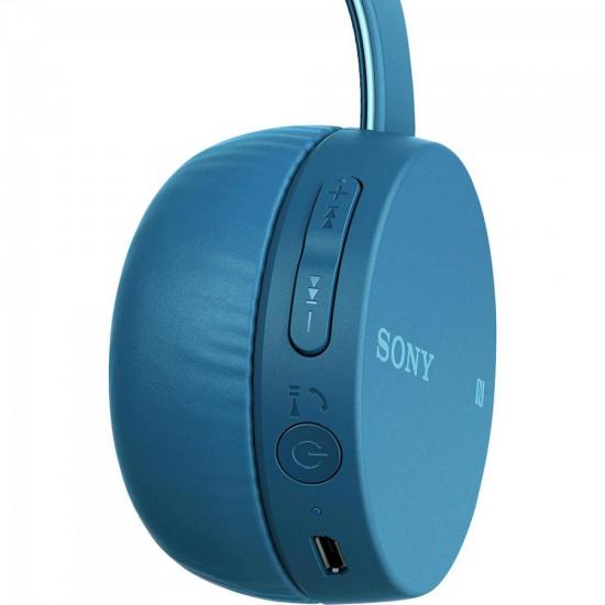 Fone Bluetooth WH-CH400/L Azul SONY por 0,00 à vista no boleto/pix ou parcele em até 1x sem juros. Compre na loja Mundomax!