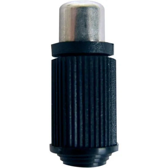 Plug RCA Fêmea Plástico Preto 63 EMETAL (6635)