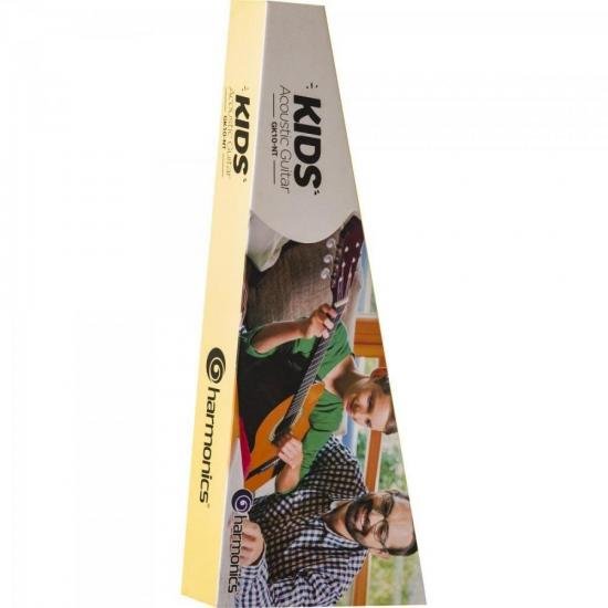 Violão Harmonics GK-10 Infantil 1/4 Nylon Natural por 354,73 à vista no boleto/pix ou parcele em até 10x sem juros. Compre na loja Harmonics!