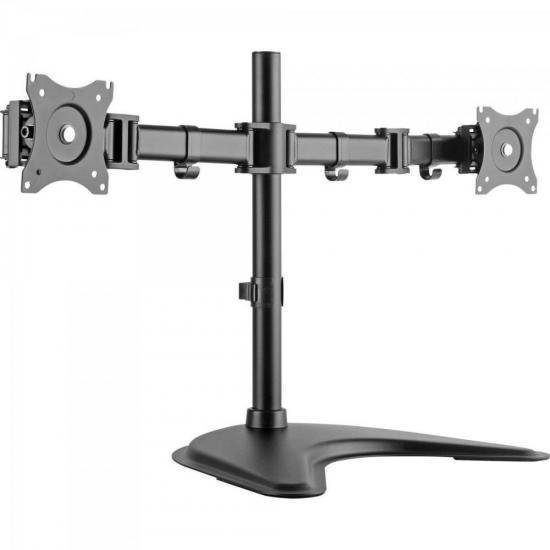 Suporte Articulado p/ 2 Monitores SBRM720 Preto BRASFORMA por 0,00 à vista no boleto/pix ou parcele em até 1x sem juros. Compre na loja Mundomax!