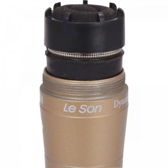 Microfone de Mão Leson LS58 Dinâmico Champanhe por 149,00 à vista no boleto/pix ou parcele em até 5x sem juros. Compre na loja Mundomax!