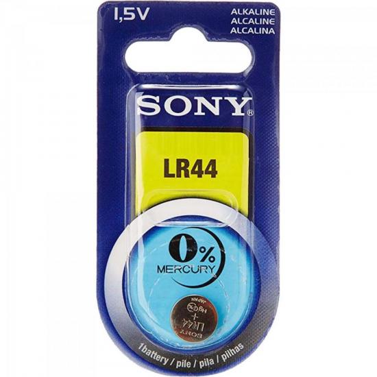 Pilha Alcalina LR44 (Cartela c/1 pilha) Sony por 13,90 à vista no boleto/pix ou parcele em até 1x sem juros. Compre na loja Mundomax!