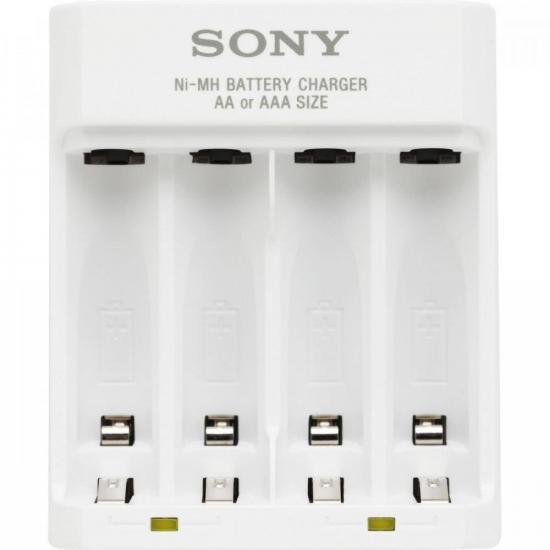 Carregador de Pilha USB AA/AAA BCG34HHU SONY por 49,99 à vista no boleto/pix ou parcele em até 1x sem juros. Compre na loja Mundomax!