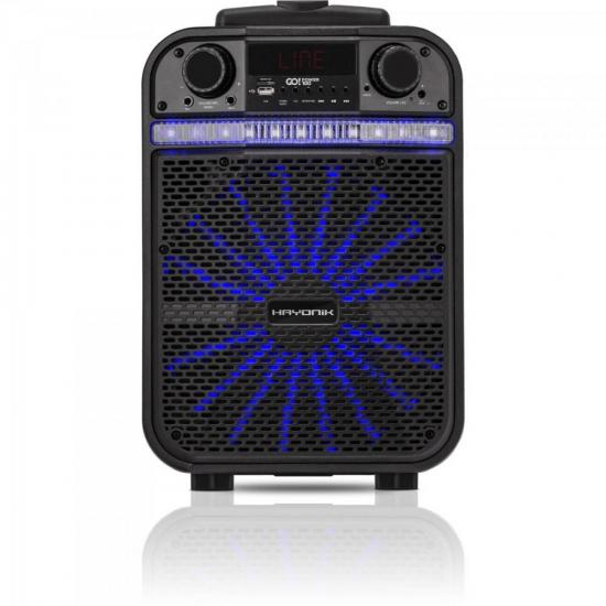 Caixa Multiuso Portátil Hayonik Go Power 100 80W Bluetooth / USB (66493)