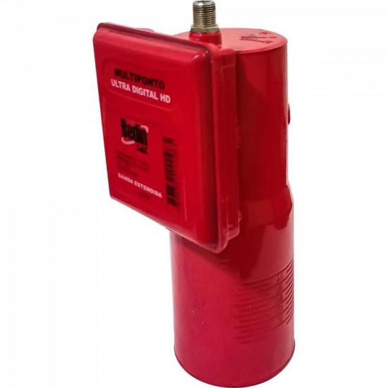 Lnbf Multiponto Bedinsat Ultradigital HD por 88,90 à vista no boleto/pix ou parcele em até 3x sem juros. Compre na loja Mundomax!