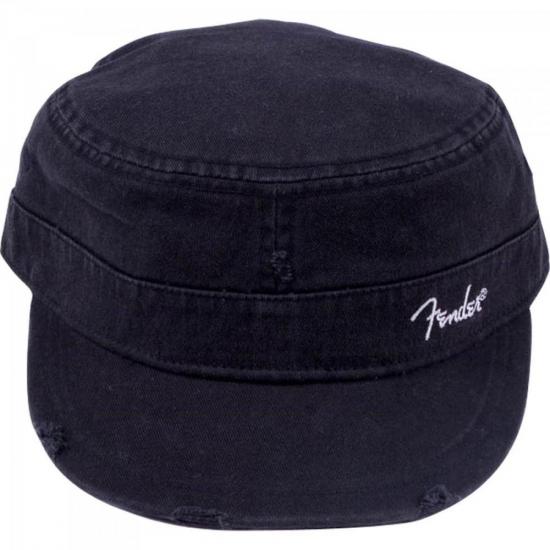 Boné FENDER Logo Military Cap Pt G/XG por 0,00 à vista no boleto/pix ou parcele em até 1x sem juros. Compre na loja Mundomax!