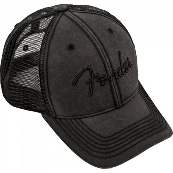 Boné Logo Blackout Trucker FENDER por 232,90 à vista no boleto/pix ou parcele em até 9x sem juros. Compre na loja Mundomax!