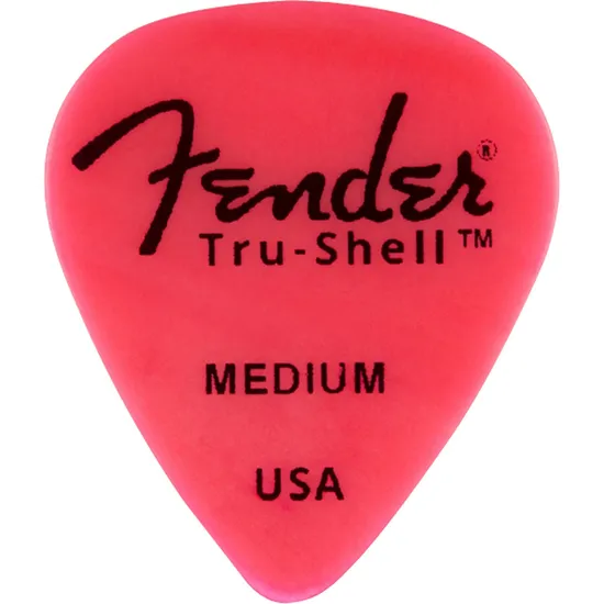 Palheta 351 Medium Tru-Shell FENDER (66581)