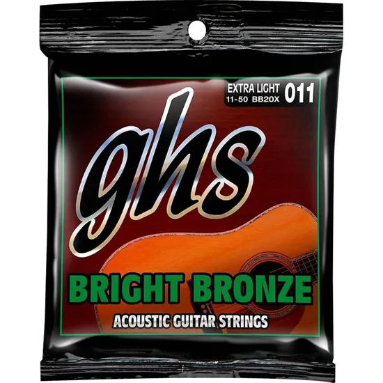 Encordoamento GHS Para Violão BB20X Bronze (66640)