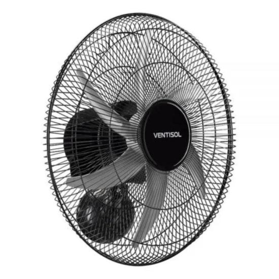 Ventilador de Parede Ventisol Turbo 6 Steel 50cm por 255,00 à vista no boleto/pix ou parcele em até 10x sem juros. Compre na loja Mundomax!