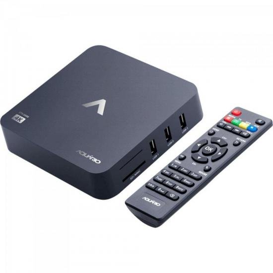 Smart TV Box Android STV-2000 AQUARIO por 274,90 à vista no boleto/pix ou parcele em até 10x sem juros. Compre na loja Mundomax!