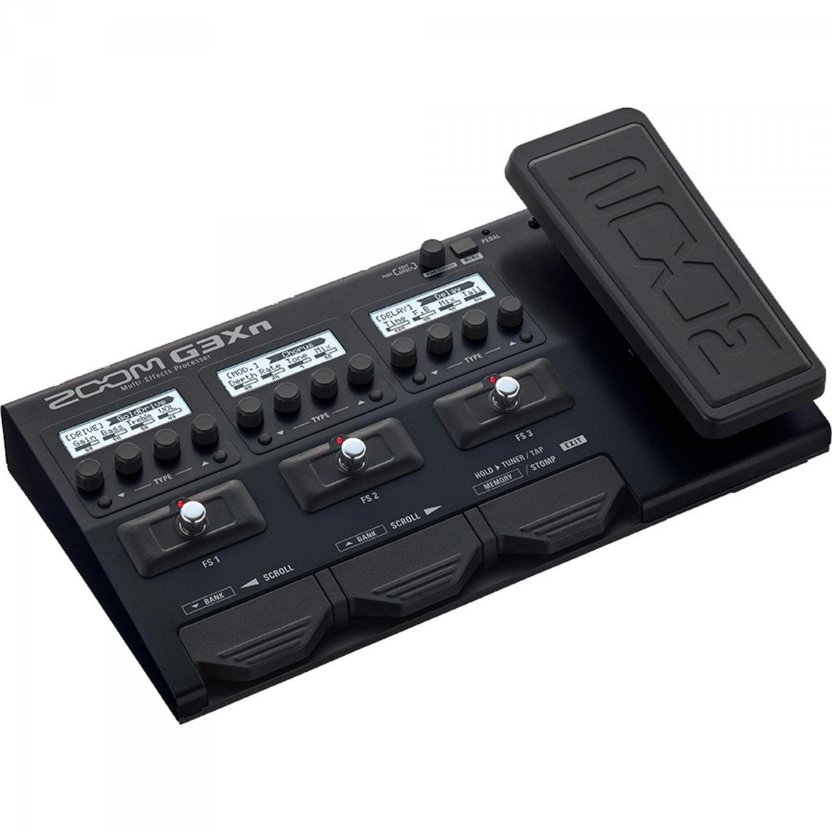 Pedaleira ZOOM com Módulo de Efeitos para Guitarra G3Xn - Mundomax