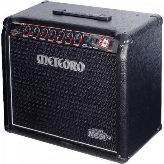 Cubo Para Guitarra Com Footswitch NITROUS GS100 METEORO por 0,00 à vista no boleto/pix ou parcele em até 1x sem juros. Compre na loja Mundomax!