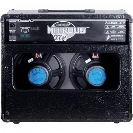 Cubo Para Guitarra Com Footswitch NITROUS GS100 METEORO por 0,00 à vista no boleto/pix ou parcele em até 1x sem juros. Compre na loja Mundomax!
