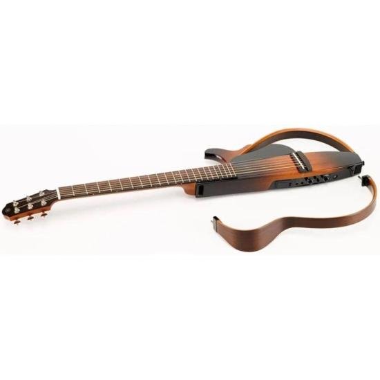 Violão Yamaha SLG200NW Elétrico Silent Natural por 5.999,00 à vista no boleto/pix ou parcele em até 12x sem juros. Compre na loja Mundomax!