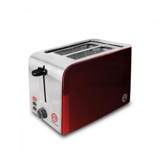 Torradeira 2 Pães TO2002V 220V Vermelha MASTERCHEF por 124,90 à vista no boleto/pix ou parcele em até 4x sem juros. Compre na loja Mundomax!
