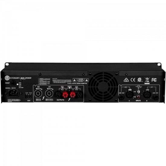 Amplificador Crown XLS2502-2 1550W 220V RMS por 5.375,99 à vista no boleto/pix ou parcele em até 12x sem juros. Compre na loja Mundomax!