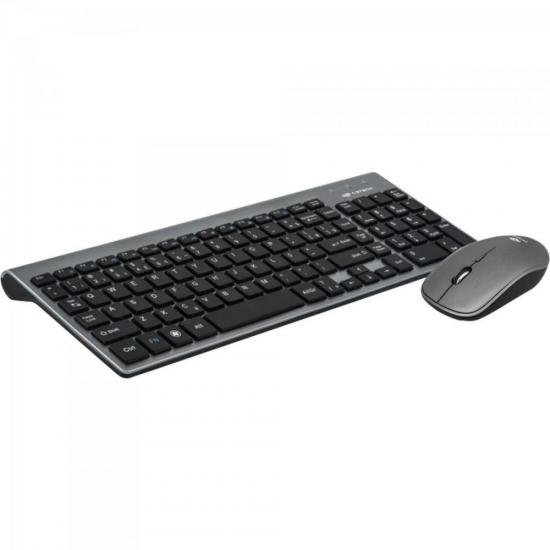 Combo Teclado + Mouse sem Fio K-W510SBK Preto C3TECH por 0,00 à vista no boleto/pix ou parcele em até 1x sem juros. Compre na loja Mundomax!