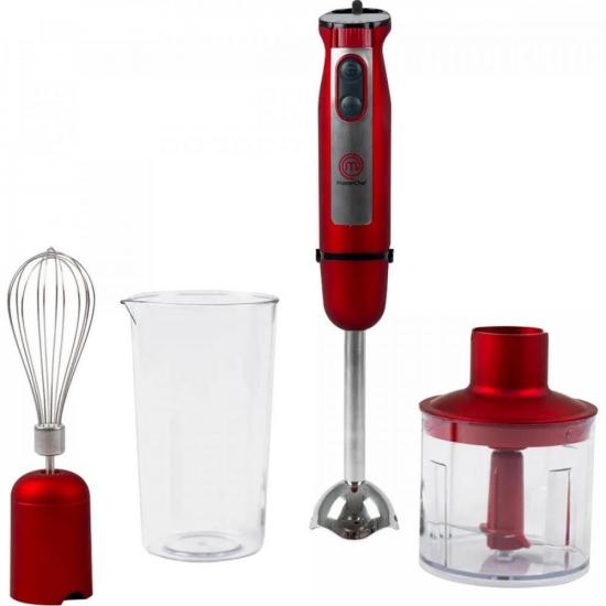 Mixer de Mão Premium com Acessórios MI3001V 700W 220V Vermelho por 0,00 à vista no boleto/pix ou parcele em até 1x sem juros. Compre na loja Mundomax!