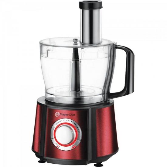 Multiprocessador PR1001V 820W 220V Vermelho MASTERCHEF por 533,90 à vista no boleto/pix ou parcele em até 10x sem juros. Compre na loja Mundomax!