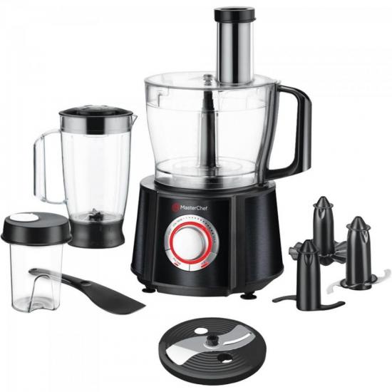 Multiprocessador PR1001P 820W 127V Preto MASTERCHEF por 522,90 à vista no boleto/pix ou parcele em até 10x sem juros. Compre na loja Mundomax!
