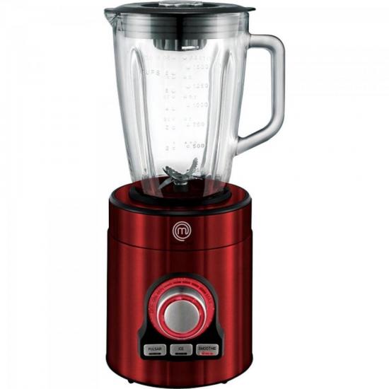 Liquidificador Premium 700W 127V LI3001V Vermelho MASTERCHEF por 248,90 à vista no boleto/pix ou parcele em até 9x sem juros. Compre na loja Mundomax!