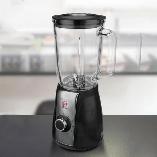 Liquidificador 600W 220V LI2001P Preto MASTERCHEF por 206,90 à vista no boleto/pix ou parcele em até 8x sem juros. Compre na loja Mundomax!