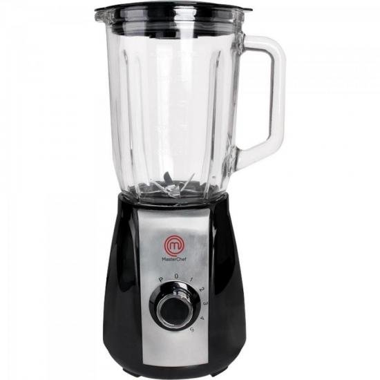 Liquidificador 600W 127V LI2001P Preto MASTERCHEF por 0,00 à vista no boleto/pix ou parcele em até 1x sem juros. Compre na loja Mundomax!