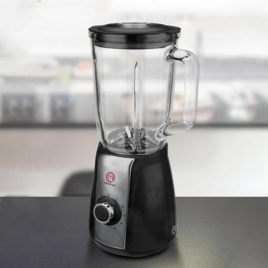 Liquidificador 600W 127V LI2001P Preto MASTERCHEF por 0,00 à vista no boleto/pix ou parcele em até 1x sem juros. Compre na loja Mundomax!