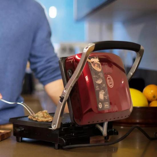 Grill 180° 1500W 127V GR1001V Vermelho MASTERCHEF por 313,90 à vista no boleto/pix ou parcele em até 10x sem juros. Compre na loja Mundomax!