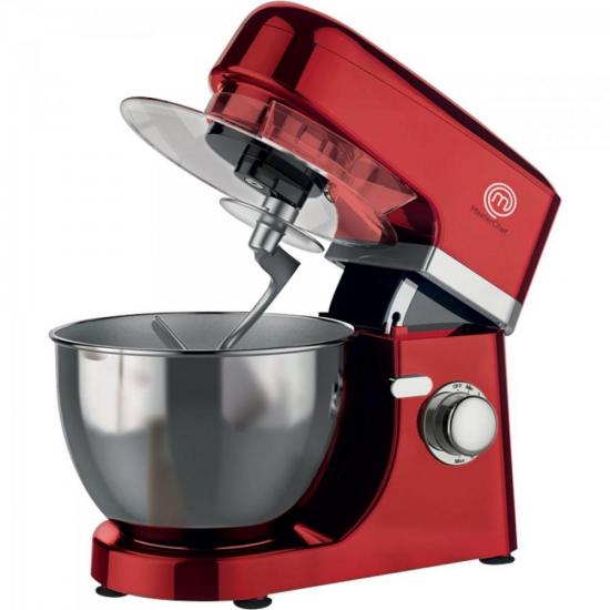 Batedeira Planetária 700W 220V BA1001V Vermelha MASTER CHEF por 496,90 à vista no boleto/pix ou parcele em até 10x sem juros. Compre na loja Mundomax!
