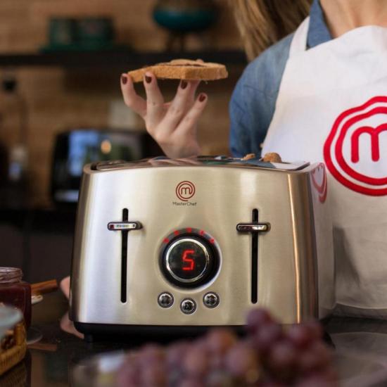 Torradeira 4 Pães TO3004I 127V Inox MASTERCHEF por 0,00 à vista no boleto/pix ou parcele em até 1x sem juros. Compre na loja Mundomax!