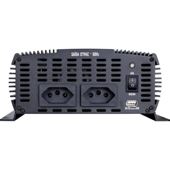 Inversor de Onda Modificada 1500W 12Vdc/127V PW11-3 Off Grid Hayonik por 1.022,00 à vista no boleto/pix ou parcele em até 12x sem juros. Compre na loja Mundomax!